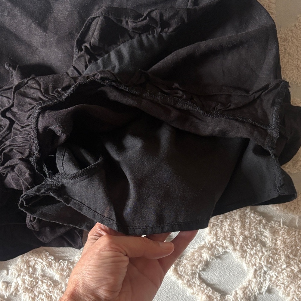 Black Ruffle Skort - Picture 5 of 7